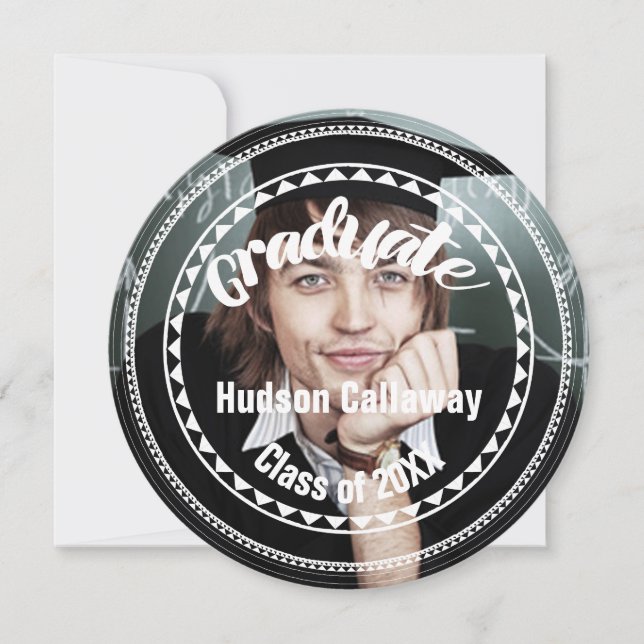 Partei "Ihre Senior Pictures Class" Einladung (Vorderseite)