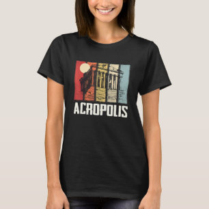 Parthenon Akropolis Athen Griechische Stadt Griech T-Shirt