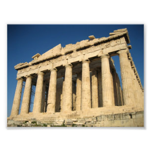 Parthenon Akropolis in Athen Fotodruck