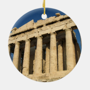 Parthenon Akropolis in Athen Keramikornament