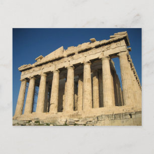 Parthenon Akropolis in Athen Postkarte