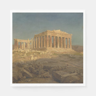 Parthenon (Altgriechischer Tempel, Sehenswürdigkei Serviette