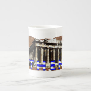 Parthenon Athen Griechenland Prozellantasse