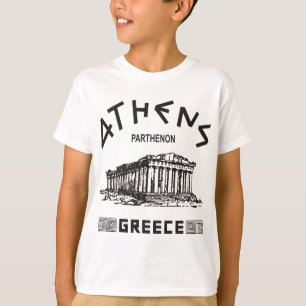 Parthenon - Athen - Griechisch (schwarz) T-Shirt