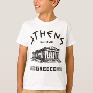 Parthenon - Athen - Griechisch (schwarz) T-Shirt