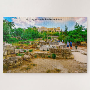 Parthenon Athen. Jigsaw Puzzle