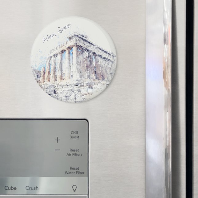 Parthenon Athens Griechenland Magnet - Alte Ruinen (In Situ (Kühlschrank))