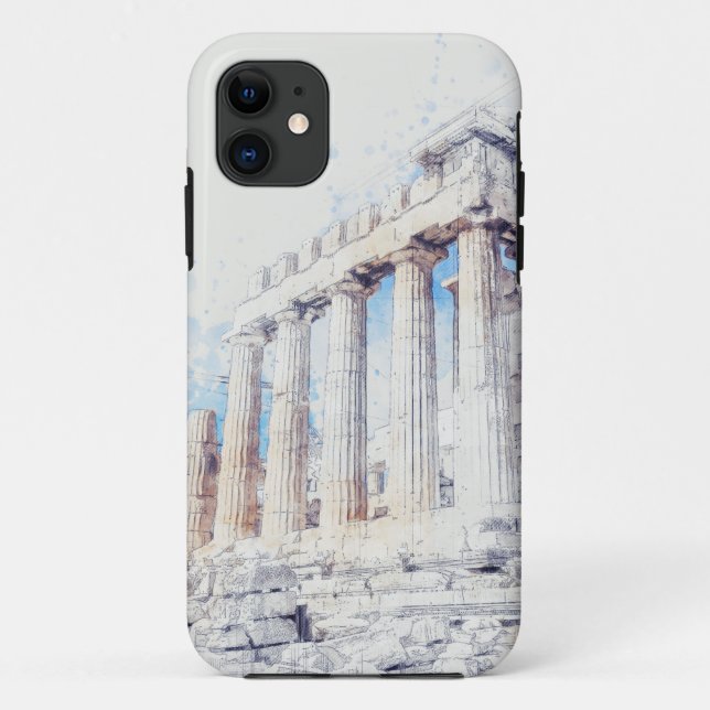 Parthenon Athens iPhone Case - Fall Alte Sites (Rückseite)