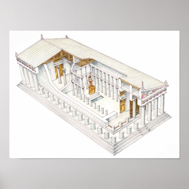 Parthenon Athens Poster (Vorne)