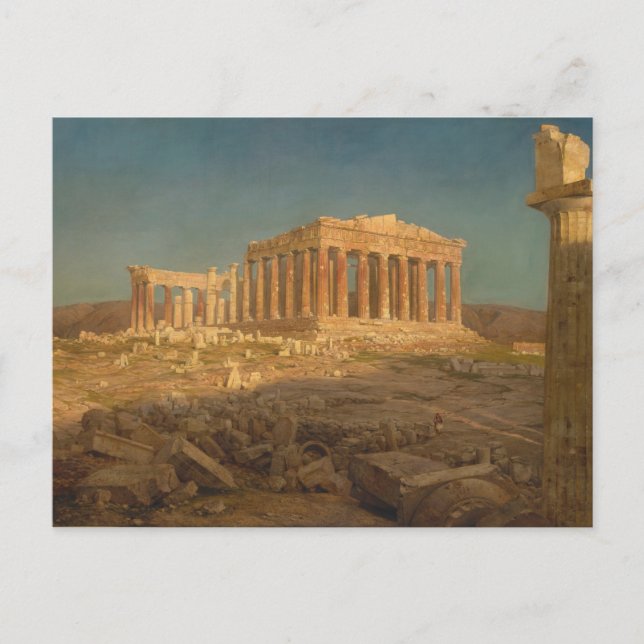 Parthenon - Frederic Edwin Church (1871) Postkarte (Vorderseite)