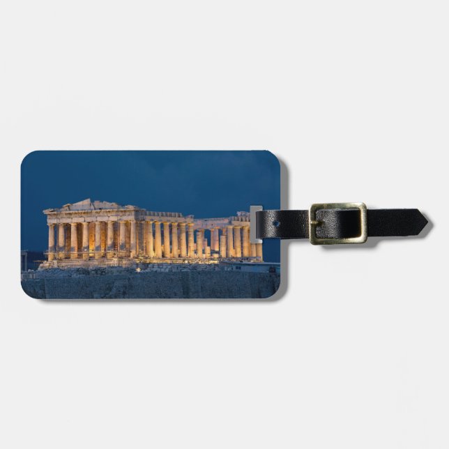 Parthenon Gepäckanhänger (Vorderseite horizontal)