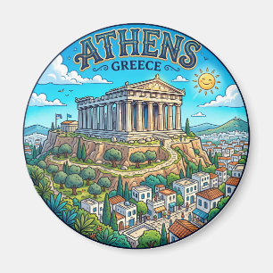 Parthenon Griechenland Magnet