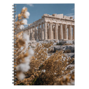 Parthenon im Bloom-Notebook Notizblock