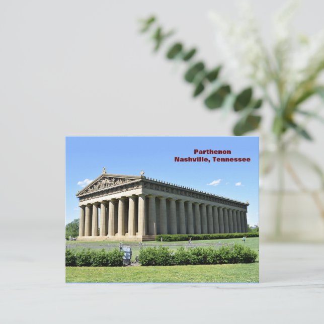 Parthenon Nashville, tennessee postcard Postkarte