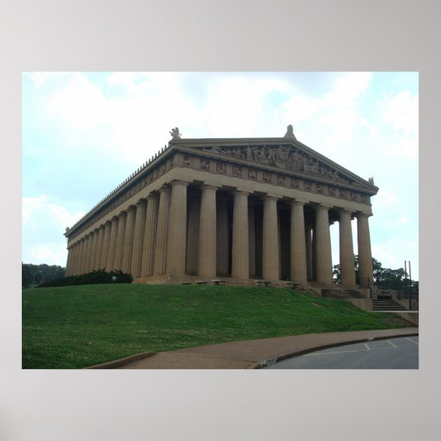 Parthenon Nashville TN Centennial Park Poster (Vorne)
