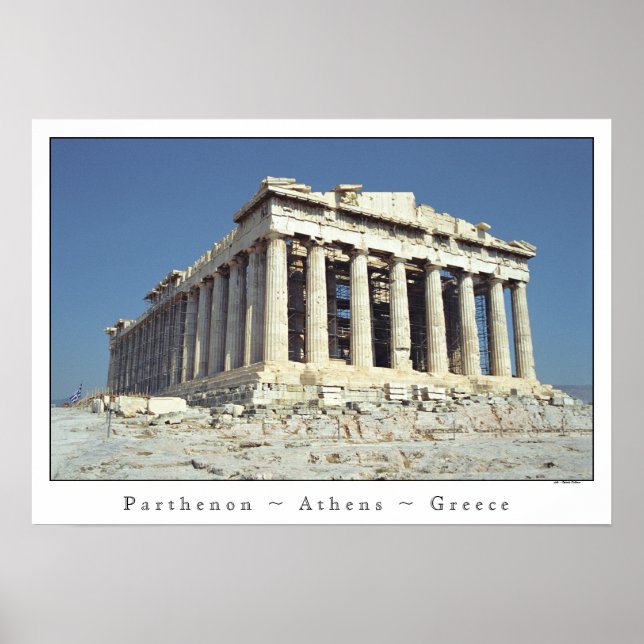 Parthenon Poster (Vorne)