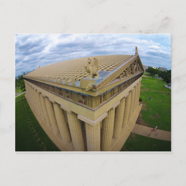 Parthenon Postkarte (Vorderseite)