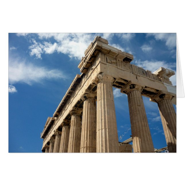 Parthenonsäulen (Vorderseite (Horizontal))