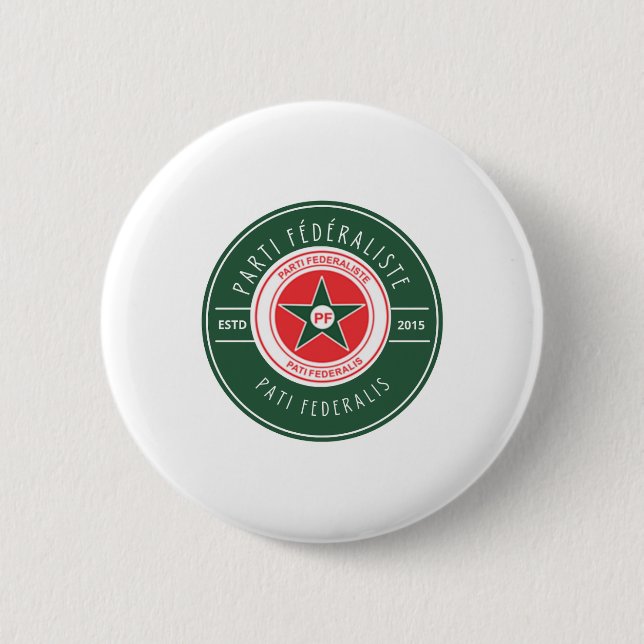 Parti Fédéraliste Button (Vorderseite)