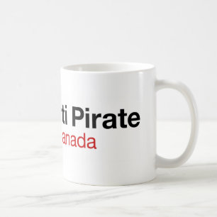 Parti Pirat DU Kanada Kaffeetasse
