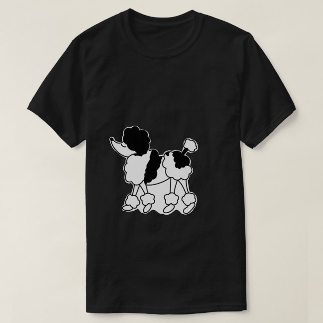 Parti Poodle! Sticker.png T-Shirt (Design vorne)