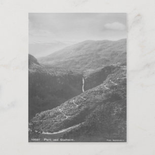 Parti Ved Stalheim Vintage Postkarte