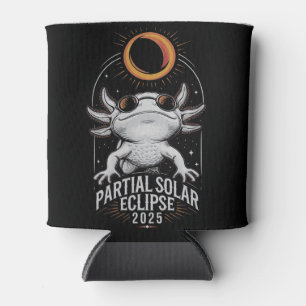 Partial Solar Eclipse 2025 Axolotl Amphibian Dosenkühler