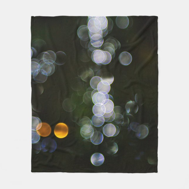 Partie aus farbigen Kunststoffbehältern Fleecedecke (Vorderseite)