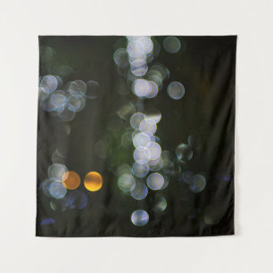 Partie aus farbigen Kunststoffbehältern Wandteppich