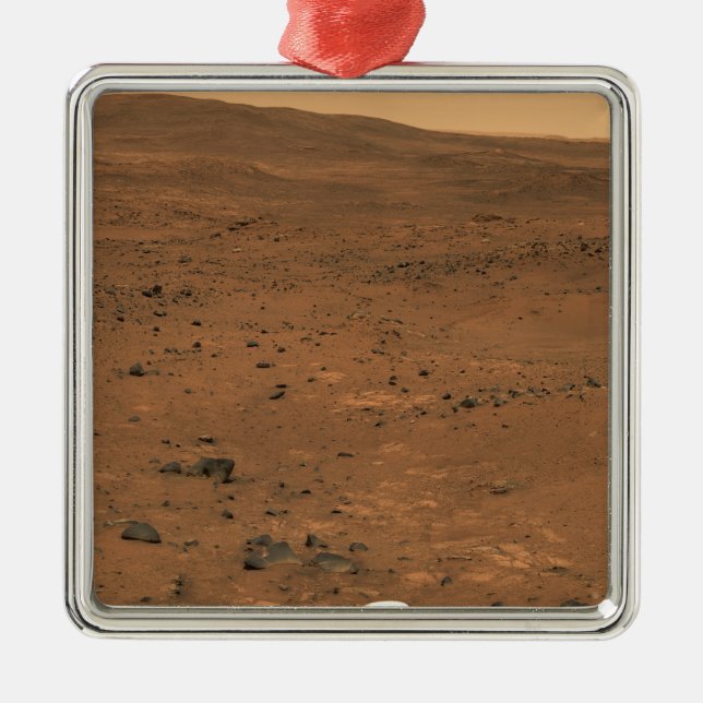 Partielles Seminolpanorama der Mars Ornament Aus Metall (Vorne)