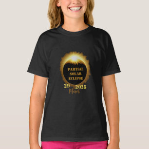Partielles Solar-Eclipse-Ereignis 2025 Party anzei T-Shirt