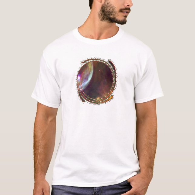 Partikel im Weltraum T-Shirt (Vorderseite)