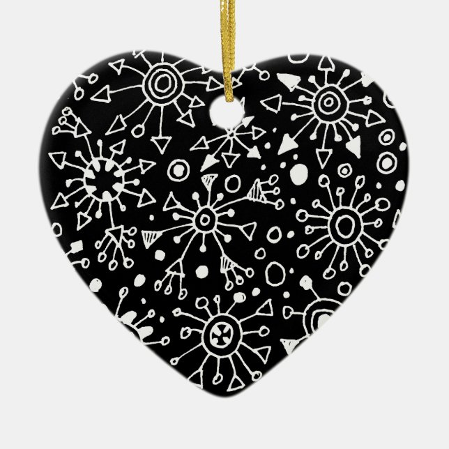 Partikel Keramikornament (Vorne)