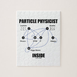 Partikel-Physiker-Innere (Standardmodell Higgs) Puzzle