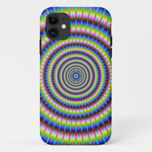 Partikel und Wellen mit Blumenmotiv Case-Mate iPhone Hülle