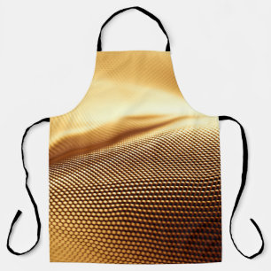 Partikelvorhang Luxus gold Hintergrund. 3D-Illustr Schürze