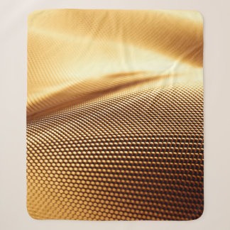 Partikelvorhang Luxus gold Hintergrund. 3D-Illustr Sherpadecke