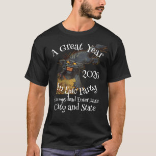ParTime Trump Hinterhof BBQ Bar Grill Verstorbener T-Shirt