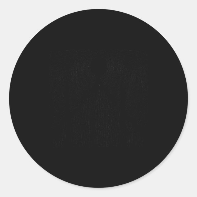 Parting Of The Red Sea Christian Faith Apparel  Runder Aufkleber (Vorderseite)