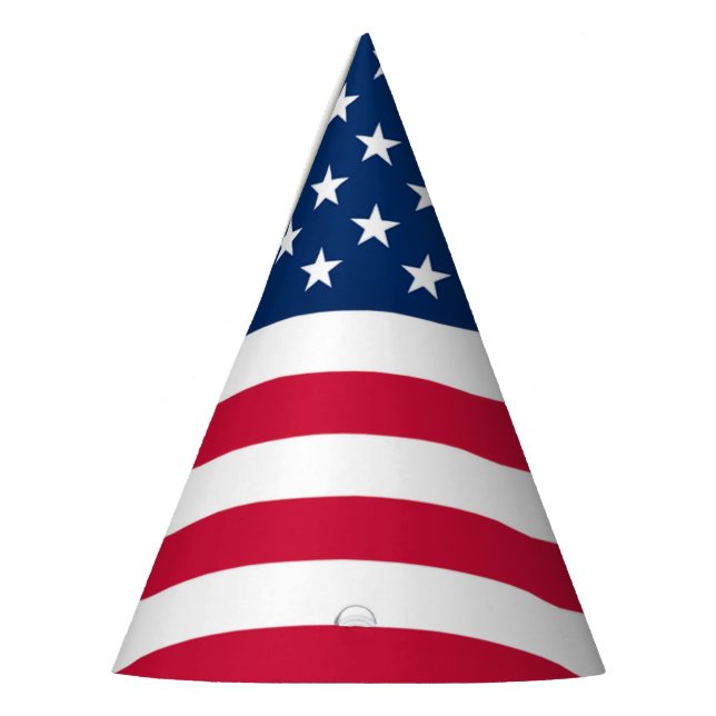 Partioter amerikanischer Flag Party Hat Partyhütchen (Links)