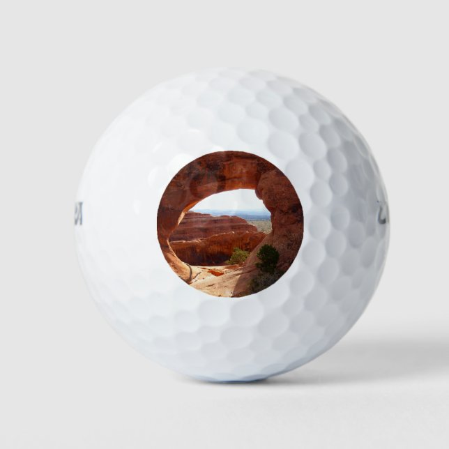 Partition Arch at Arches Nationalpark Golfball (Vorderseite)