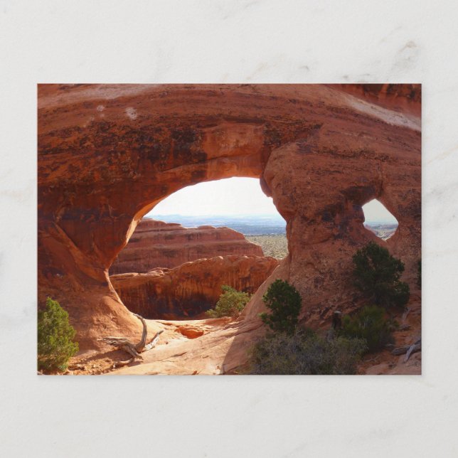 Partition Arch at Arches Nationalpark Postkarte (Vorderseite)