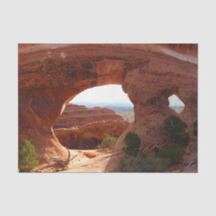 Partition Arch at Arches Nationalpark Seidenpapier