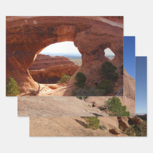 Partition Arch I im Arches National Park Geschenkpapier Set