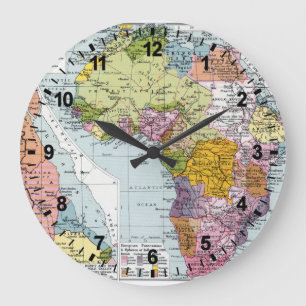 PARTITIONED AFRIKA, 1914 GROßE WANDUHR