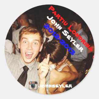 Partiu Londrina Runder Aufkleber