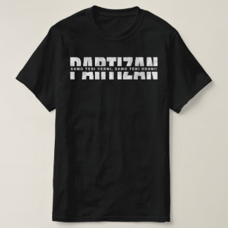 PARTIZAN Beli Tekst T-Shirt