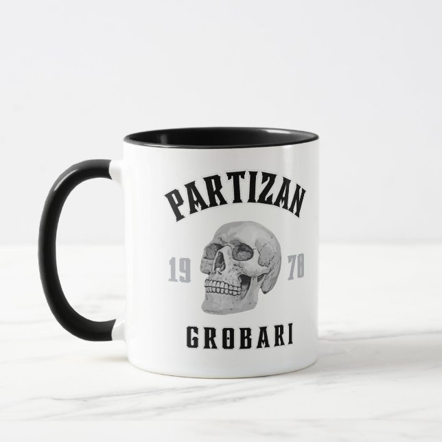 Partizan Grobari 1970 Tasse (Links)