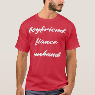 Partner-Design für verlobten Ehemann T-Shirt