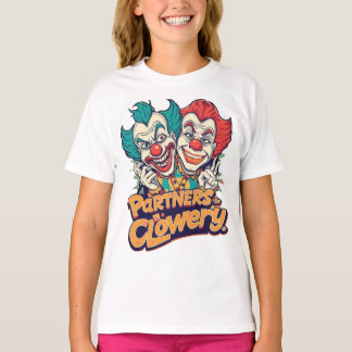 Partner im Clownery (Lustiger Clown-Wortspiel) T-Shirt